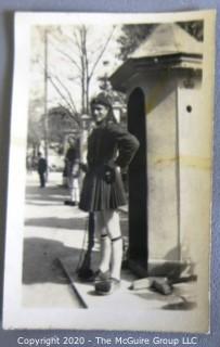 Four Black & White European WWI Photos