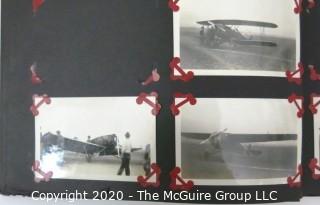 Antique Photo Album of 1920's-1930's Racing Planes by William Sumits.