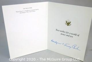 Holiday Card (Auto?)Signed by Rosalyn & Jimmy Carter.