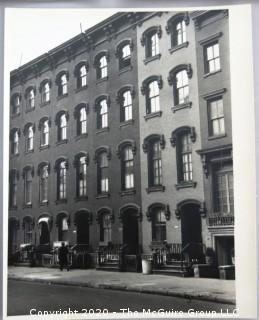 Three Large Format Black & White Photographs of Architecture Elements. 