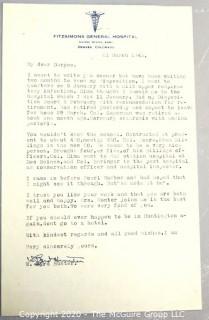 Series of WW II Correspondence To and From Captain William Duryee.