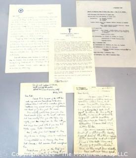 Series of WW II Correspondence To and From Captain William Duryee.