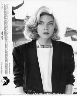 Photo: Print: Press Release: Vintage Movie: Top Gun Kelly McGillis