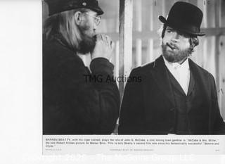 Photo: Print: Press Release: Vintage Movie: McCabe and Mrs Miller - Warren Beatty