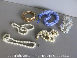 Assortment of Necklaces and Bracelets 