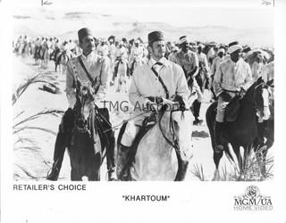 Photo: Print: Press Release: Vintage Movie: Lawrence of Arabia & Khartoum