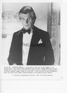 Photo: Print: Press Release: Vintage Movie: George Hamilton as Dracula