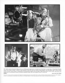 Photo: Print: Press Release: Vintage Movie: Shaquille in KAZAAM lot