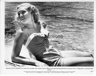 Photo: Print: Press Release: Vintage Movie: from Raging Bull Cathy Moriarty