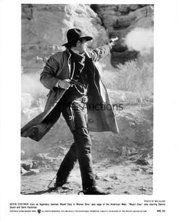 Photo: Print: Press Release: Vintage Movie: Kevin Coster as Earp