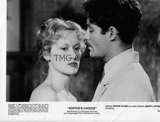 Photo: Print: Press Release: Vintage Movie: Sophie's Choice lot