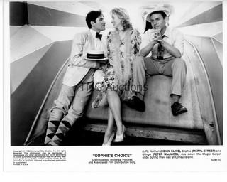 Photo: Print: Press Release: Vintage Movie: Sophie's Choice lot