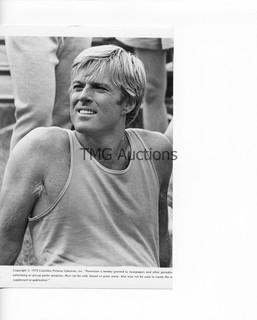 Photo: Print: Press Release: Vintage Movie Star: Robert Redford lot