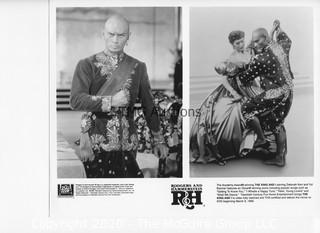 Photo: Print: Press Release: Vintage Movie Star: Yul Brenner - King & I