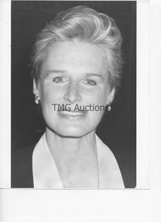 Photo: Print: Press Release: Movie Star: Glenn Close