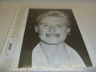 Photo: Print: Press Release: Movie Star: Glenn Close