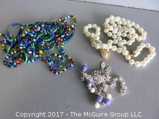 Assortment of necklaces