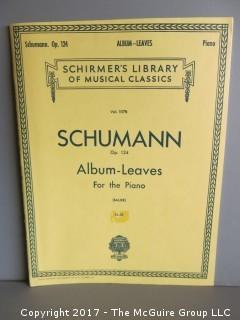 Collection of sheet music.  See all the photos