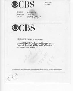 Photo: Print: Press Release: Vintage TV Show: Gun Shy lot