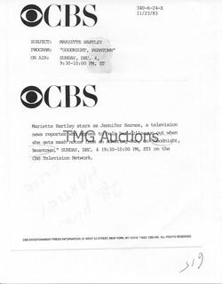 Photo: Print: Press Release: Vintage TV Show: Goodnight Beantown