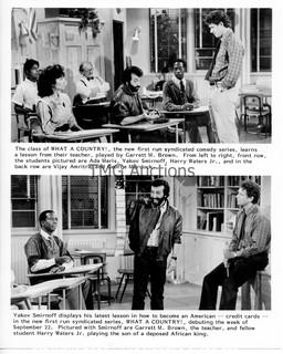 Photo: Print: Press Release: Vintage TV Show: What a Country!