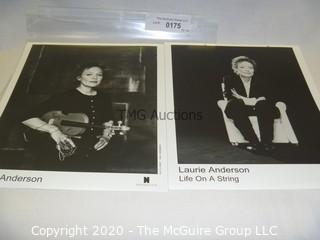 Photo: Print: Press Release: Artist: Musician: Laurie Anderson