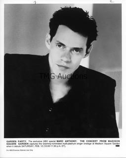 Photo: Print: Press Release: Artist: Singer: Marc Anthony