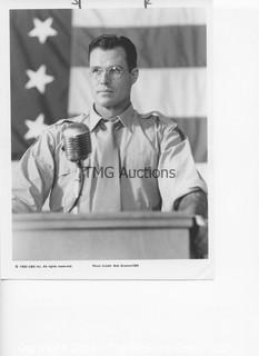 Photo: Print: Press Release: Vintage TV Movie: Military theme