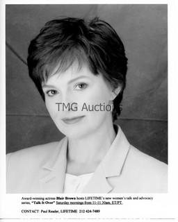 Photo: Print: Press Release: Vintage TV Show; Talk It Over  w/ Blair Brown