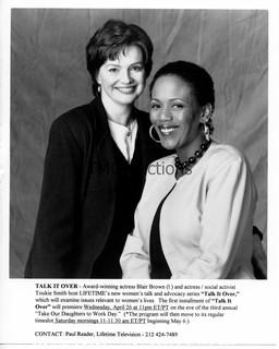 Photo: Print: Press Release: Vintage TV Show; Talk It Over  w/ Blair Brown