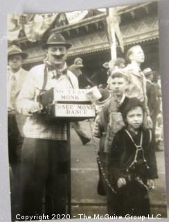 Group of Black & White Photos including Berkeley University, Ft McHenry and Fair.