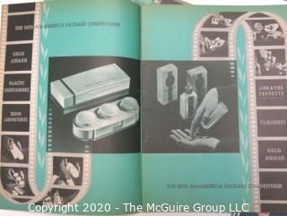 Three Vintage Booklets.  Includes 1956 Television Script and Programing Notes for WBZ-TV CBS Boston and Two Brochures from the 1956 All American Package Competition.