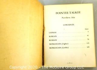 U.S. Armed Forces 1951 Korean War Southeast Asia Pointee-Talkee Phrase Book.