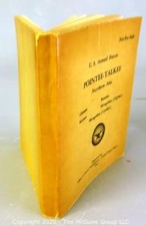 U.S. Armed Forces 1951 Korean War Southeast Asia Pointee-Talkee Phrase Book.