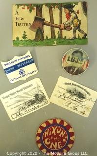 Collection of Antique Political Ephemera.  