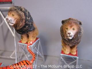 Props for circus diorama