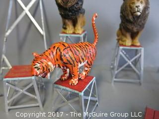 Props for circus diorama