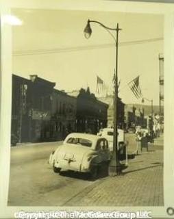 1940's Bradford Pennsylvania Street Scene by RD Fraser.  