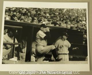 Vintage Black & White Photo of NY Yankees Manager; Casey Stengel; circa 1960's
