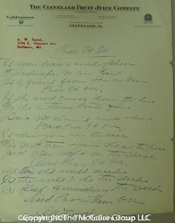 Collection of Original Song Lyrics and Poems by Arnold W. Carvel