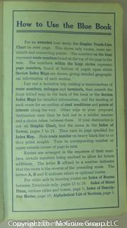 The Automobile Official 1911 Blue Book Volume 1, New York & Canada