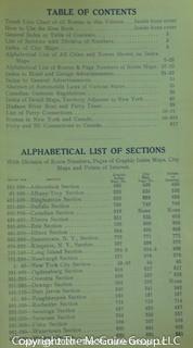 The Automobile Official 1911 Blue Book Volume 1, New York & Canada