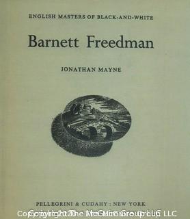 Collection of Black & White Barnett Freedman prints by Jonathon Mayne 