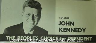 Collection of Political Ephemera Including John F. & Jackie Kennedy & Ronald Reagan. See all images