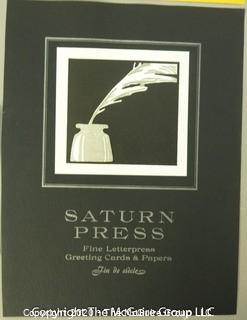 Ephemera: Advertising: Saturn Press (Maine)