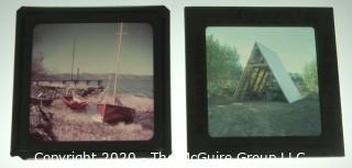 Collection of Film Negatives and Slides.  Includes Summer Camp, 1970's Governor's Conference and Street Scenes.  