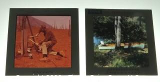 Collection of Film Negatives and Slides.  Includes Summer Camp, 1970's Governor's Conference and Street Scenes.  