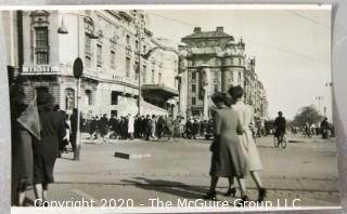 Group of Black & White WW II Photographs and Facsimiles. 