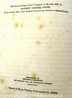 1853 The Key To Uncle Tom's Cabin, Facts and Documents Upon Which the Story is Founded by Harriet Beecher Stowe.  FIRST EDITION. 
