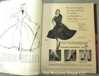 Two 1952 The Californian Magazines - Fashion, Art & Leisure. 